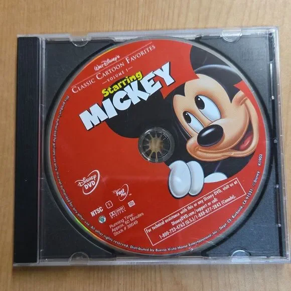 Mickey Mouse Dvd's Cartoon Favorites, 5 Figures, Drinking Mug - Picture 3 of 9